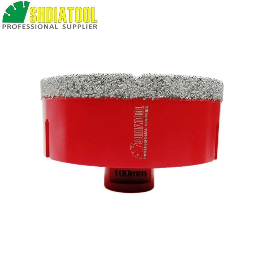 Алмазна коронка SHDIATOOL 100мм для сухого свердління М14 (КШМ ...