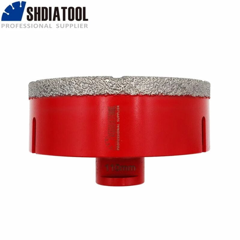 Алмазна коронка SHDIATOOL 110мм для сухого свердління М14 (КШМ ...