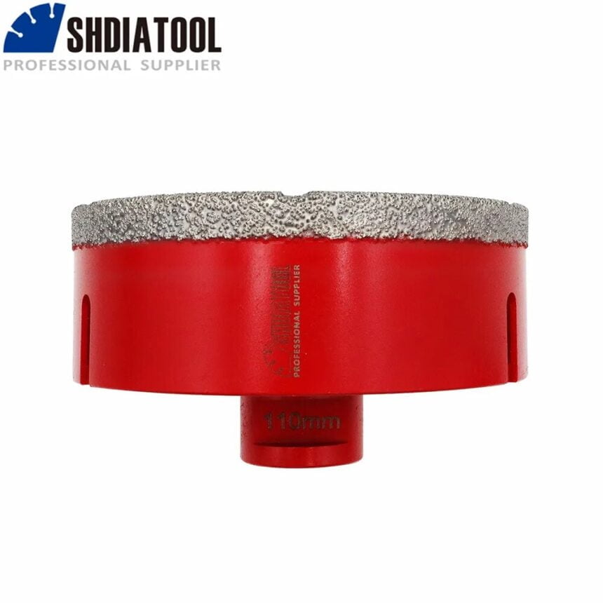 Алмазна коронка SHDIATOOL 110мм для сухого свердління М14 (КШМ ...