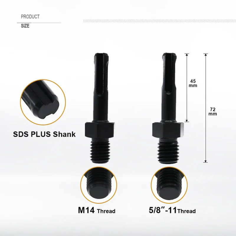 Адаптер SDS PLUS на M14 SHDIATOOL