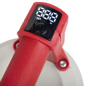 Акумуляторна вакуумна біла присоска NOVQO 150AW (150 мм) в кейсі