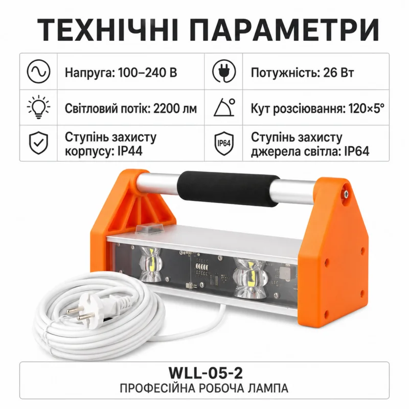 Проявна LED-лампа маляра NOVQO PRO з двома кристалами