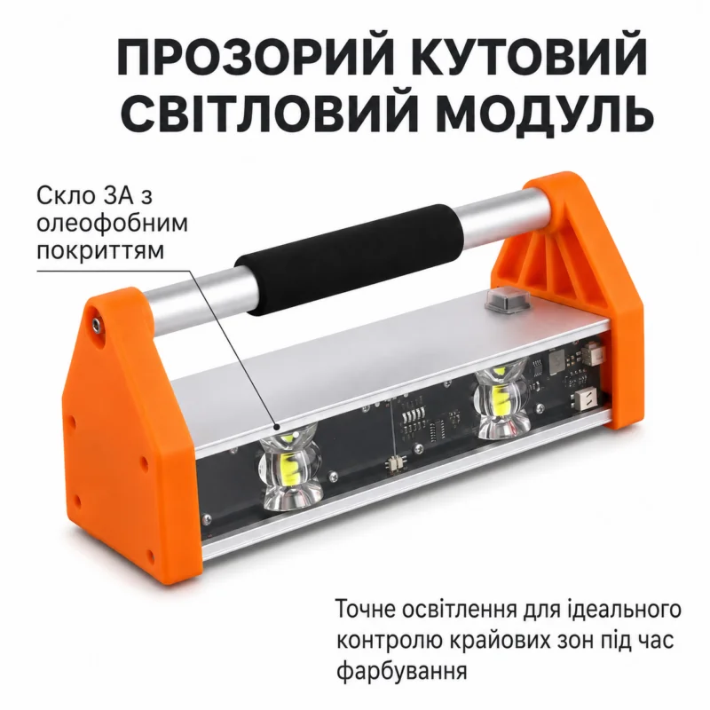 Проявна LED-лампа маляра NOVQO PRO з двома кристалами